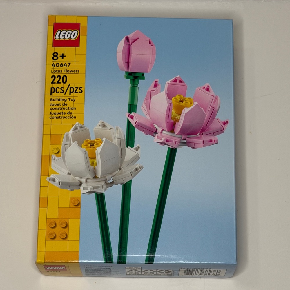 LEGO Lotus Flower Blossom Set